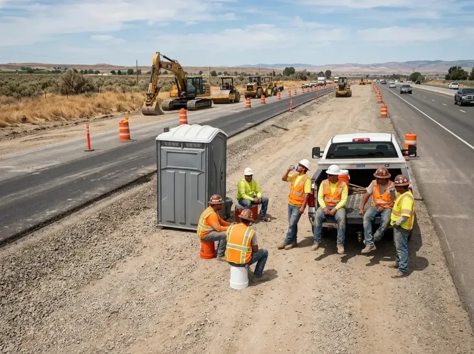highway-road-construction-crew-007 — frequently asked questions, Porta Potty and Restroom Rentals in Lewisville, NC